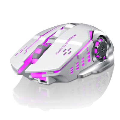 

Charge Mute Game Colorful Glowing Wireless Bluetooth Computer Mouse For Laptop