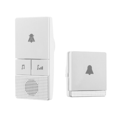 

No Battery Wireless Doorbell Long Range Home Door Bell Ring Call Transmitter Receiver Old Man Electronic