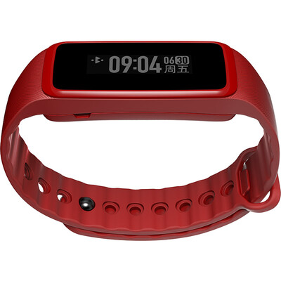 

Weloop only music Now2 heart rate smart sports bracelet 30 meters waterproof swimming touch large screen information display call reminder micro letter content view sleep monitor bright color version of red