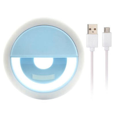 

Selfie Portable LED Ring Fill Light Camera Photography for iPhone Android Phone