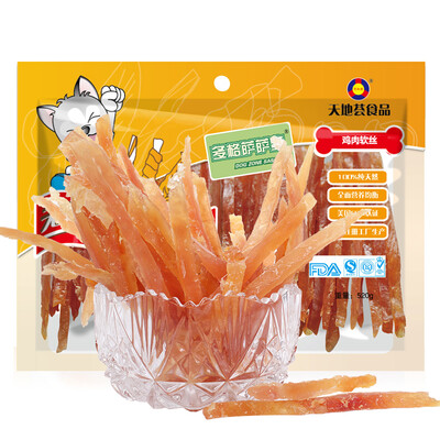 

Duo Sesa honey pet food dog snack chicken soft silk 520g whole dog general nutrition soft meat