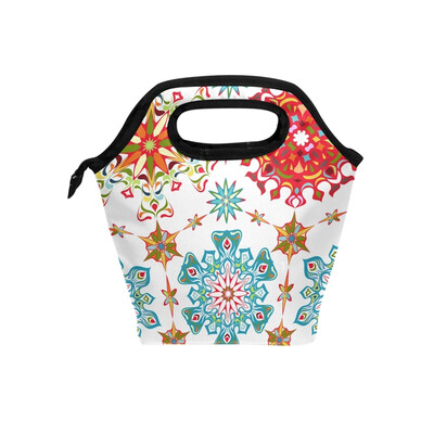 

Lunch Bag Tote Bag Artistic Pattern Travel Picnic Organizer Lunch Holder Handbags Lunch Bag Box