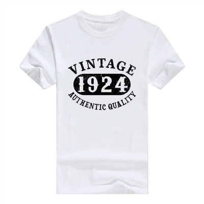 

1924 Vintage 94 Years Old 94th B-Day Birthday Gift Mens T-Shirt