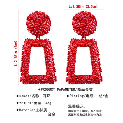 

Big Long Dangle Earrings for Women Party Wedding Earrings Fashion Jewelry