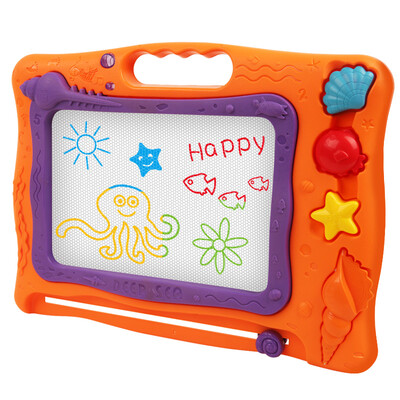 

Goggles Kids Puzzle Toys Цвет Магнитный Эскиз Мультфильм Печать Картина Граффити Шрифт Средний Оранжевый