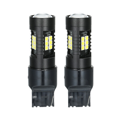 

2Pcs LED Bulb Lights Auto Lamp Bulbs Car Light 7440 White