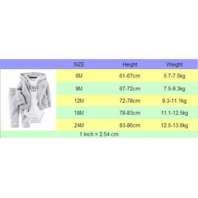 

Carters Infant Baby Boy Casual CoatRomperPants Outfit Toddler Warm Clothes Set