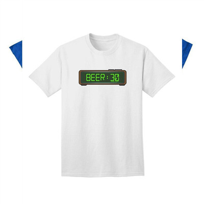 

Beer 30 - Digital Clock Adult T-Shirt