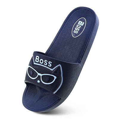 

Jingdong Supermarket Royal music men&women couple models bathroom cartoon slippery slippers YT9052 dark blue 4445 yards
