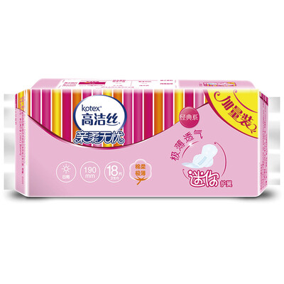 

Kotex Mini Ultra Thin 190mm Sanitary Pads Pack of 8
