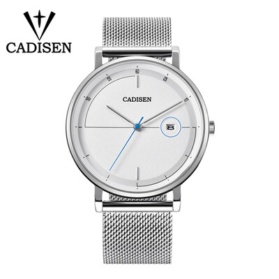 

CADISEN C2036 Quartz Watch Simple Men Women Date Calendar Display Wristwatch Fashion Casual 3ATM Waterproof Female Sport Male Watc