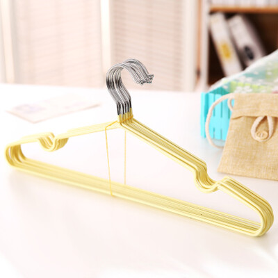 

LIZI plastic cover steel clothes hanger