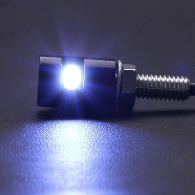 

2 pcs 70cm Wired Motorcycle Motocross SMD LED License Plate Light LED Bulb 12v Front DRL Lamp Running Turn Signal Light