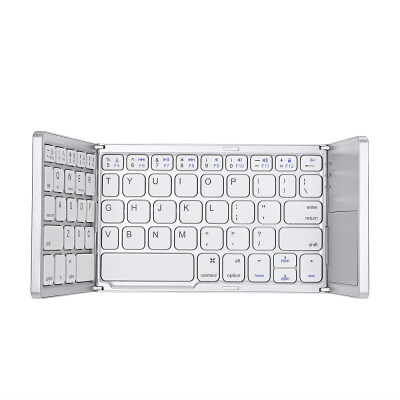 

B033 Bluetooth Keyboard Three Layers Folding Touchpad