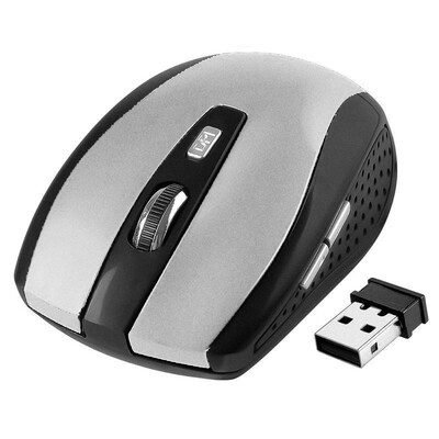 

24GHz Wireless Optical Mouse With USB 20 Receiver for PC Laptop