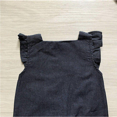 

Summer Newborn Baby Girl Denim Romper Jumpsuit Bodysuit Outfits Sunsuit Clothes