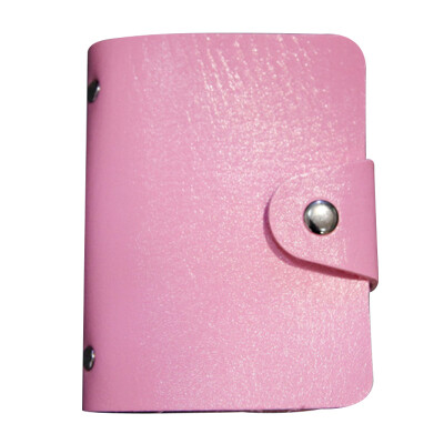 

MyMei Hot Slim Pu Leather Pocket Business ID Credit Card Wallet Holder for 24 Cards
