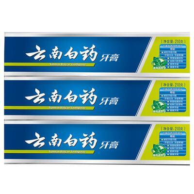 

Yunnanbaiyao зубная паста 210g × 3 (мятный вкус)