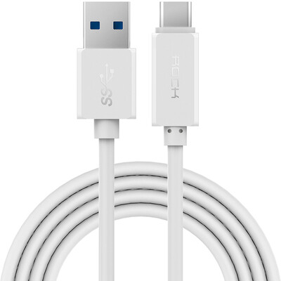 

Лок (ROCK) Type-C кабель телефонной линии подходит для зарядки USB3.0 музыки видео / проса 4C / 5 / Huawei Р9 / слава V8 / MeiZu PR05 / 2 плюс белый
