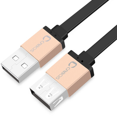 

Ferguson cabos F07215 USB extension line male to female computer ubs lengthening line U disk mouse keyboard USB data extension line USB data extender line 1M gold black line