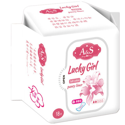 

AS Always Sunny sanitary napkin lucky girl mint aroma cotton pad 150mm 18 tablets US FDA certification