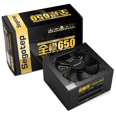 

SEGO (Segotep) 550W полный номинальный модуль питания 650 (полная модульной / Double Forward Архитектура / Active PFC / ширина / Известные / отключение / игра игра)