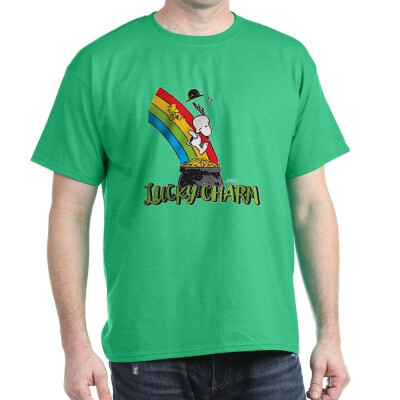 

CafePress Snoopy - Lucky Charm - 100 Cotton T-Shirt