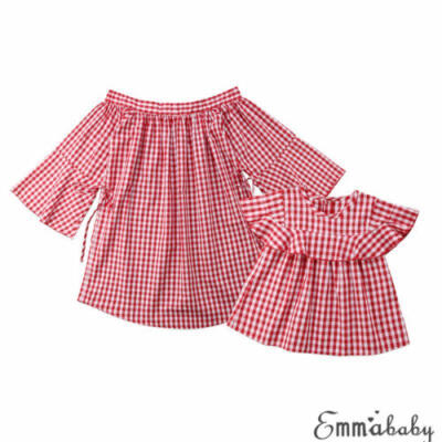 

Emmababy Family Dress Mother&Daughter Matching Girls Outfits Clothes Dresses