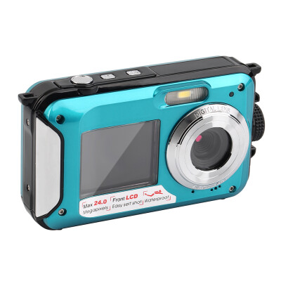 

Digital Camera Waterproof 24MP MAX 1080P Double Screen16x Zoom Camcorder