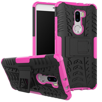 

Fivice Xiaomi 5s Plus Mi5s Plus Case TPU anti-fall tire pattern back clip bracket phone case