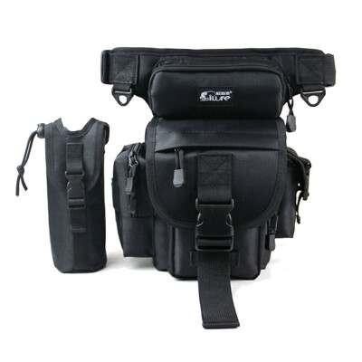 

Men Tactical Waterproof Drop Leg Bag Waist Fanny Pack Outdoor Multi-Function Shoulder Bag Fishing Hiking Climbing Thigh Pouch