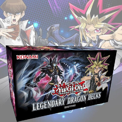 

Yugioh Legendary Dragon Decks Set English TCG Game Cards Game Party Play Cards for Kids Children