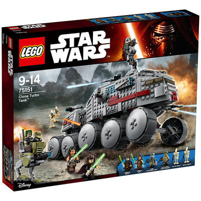 

Lego Star Wars Series 9 -14-year-old Captain Rex's AT-TE 75157 Children's Buildings Lego (while remaining