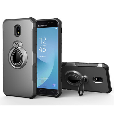 

Fivice Samsung Galaxy J5 2017 European version J550 Case TPU Water Drop Ring Stand Car Power Magnetic Drop-proof Phone Case