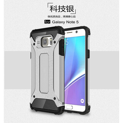 

Fivice Samsung Galaxy Note 5 case Luxury Silicone Diamond Armor PC Hard Shell Phone Case