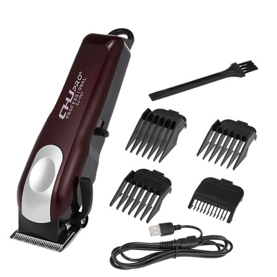 

Electric Hair Clipper Set Rechargeable Cordless Hair Trimmer Hair Shaver Titanium Blade Salon Hairdressing Tools USB Plug