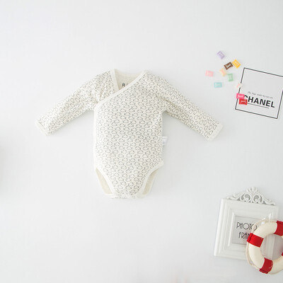 

new born babies climbing underwear sleeping clothing long sleeve thermal underwear winter 2018 sytle