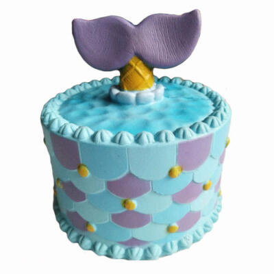 

Unicorn Mermaid Cake Slow Rising Scented Squishy Squeeze Charms Toys Collections