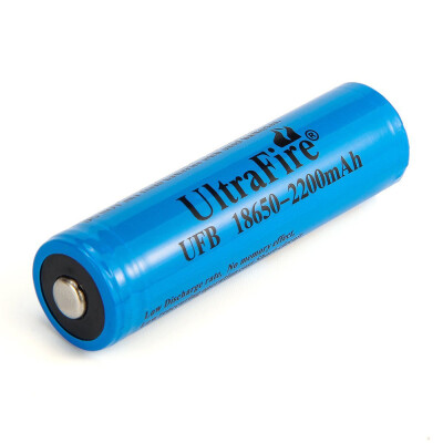 

UltraFire 18650 37V Actual Capacity Single 2200mAh Rechargeable Lithium Battery