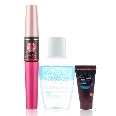 

Maybelline (MAYBELLINE) Барби большеглазого Набор (Барби большая ресниц Крем 5мл + небольшой слив жидкой основы 40мл)