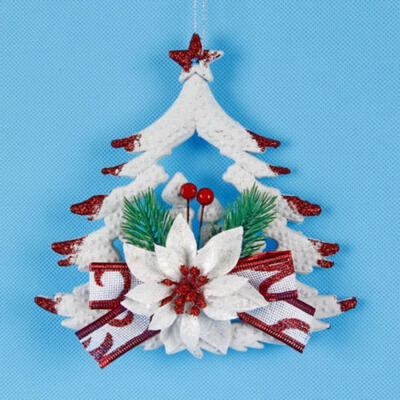 

Home Christmas Tree Ornament Deer Chital Hanging Xmas Baubles Party Decoration