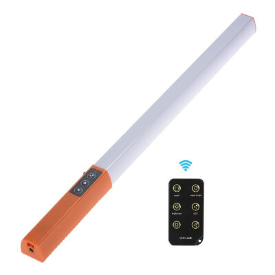 

Portable Handheld LED Video Ice Light Photography Lamp Stick Adjustable Brightness & Color Temperature Built-in Rechargable Lithiu
