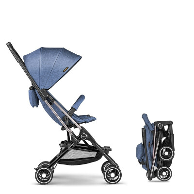 

Airplane Baby Stroller One Step Design for Opening & Folding Lightweight for Infant Convertible Baby Carriage