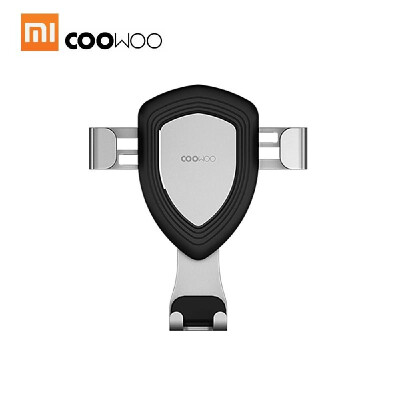 

Xiaomi COOWOO Car Phone Holder Car Bracket with Gravity sensor Air Vent Outlet Clipper Phone Hold Stand for iPhone X XS Max XR Sam