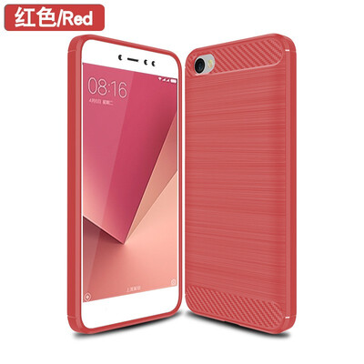 

Fivice XIAOMI Redmi 5A case Brushed carbon fiber silicone anti-fall soft shell phone case