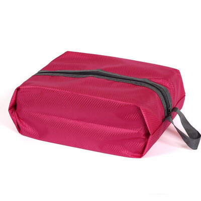 

Outdoor Travel Shoe Bags Waterproof Nylon with Zipper