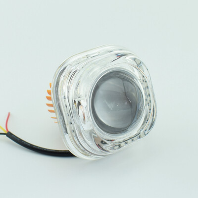 

1pc Motorcycle LED headlight Motorbike Light spotlights auxiliary working lamp motor bicycle Fog Lamp Headlamp 24v 15w 6500K