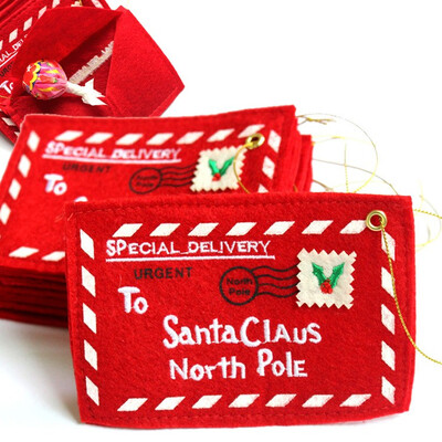 

Christmas envelope candy bag christmas gift christmas supplies christmas ornament