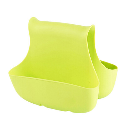 

MyMei Fashion Kitchen Saddle Strainer Double Sink Sponge Storage Rack Holder Organizer