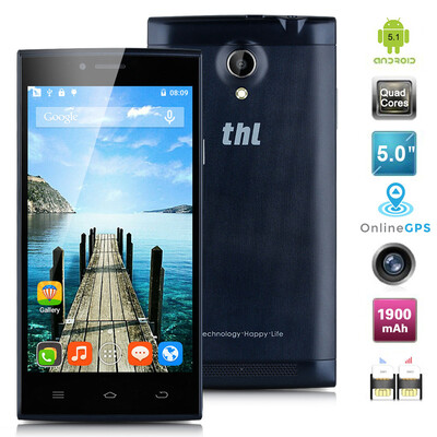 

New THL T6C 5.0" Unlocked Smartphone Quad-Core Dual SIM Card Dual Standby